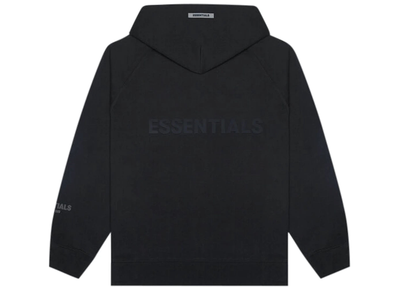 Fear of God Essentials hoodie back logo