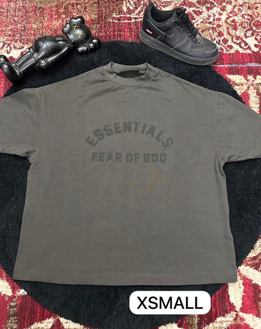 Fear Of God Essentials Dark Brown tee